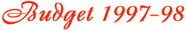 Budget 97-98